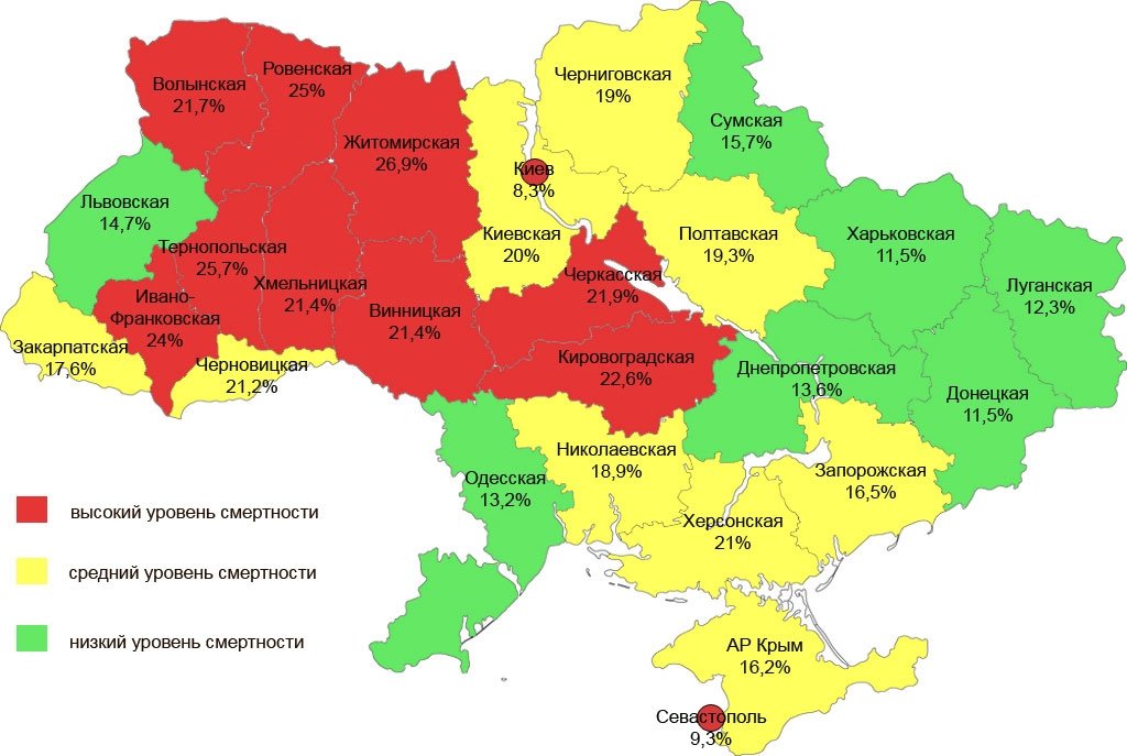 Карта волынской области подробная с городами и селами