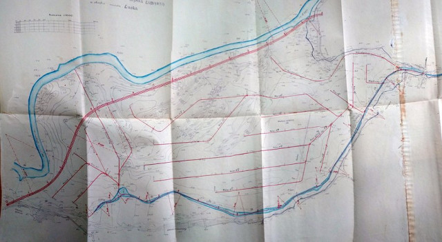 Вал і система ровів. Копії з Державного архіву Волинської області