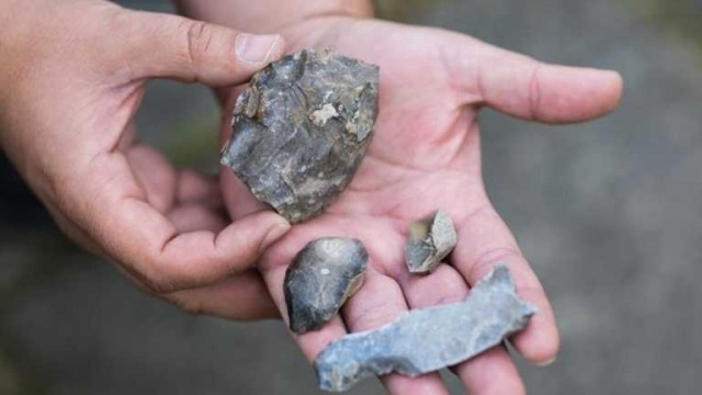 Археологи знайшли знаряддя праці з кременю 