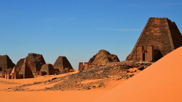 Піраміди Мерое в аль-Багравії, Судан