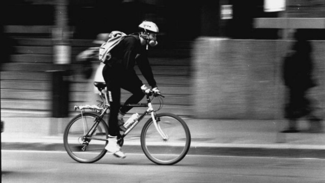 Велосипедист у 1991 році
