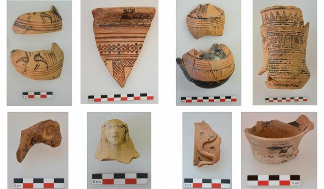 Артефакти, знайдені в старовинній святині