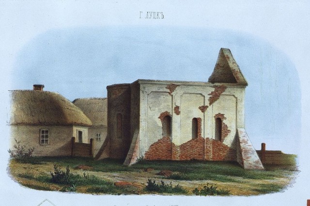 Дмитрівська церква у Луцьку 19 століття