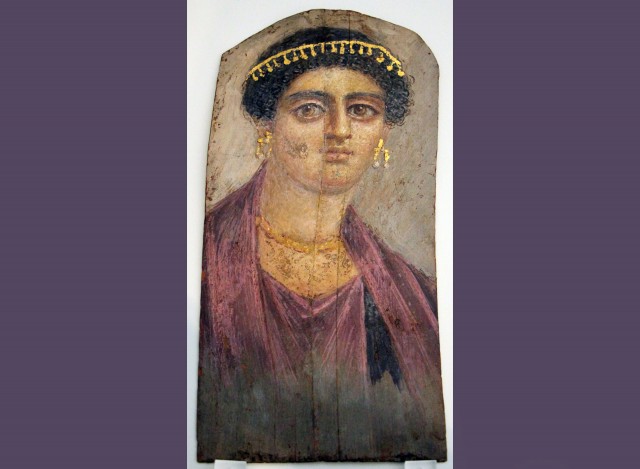 Портрет жінки з Античної колекції Берлінського музею. 60 р. Ер-Рубайят